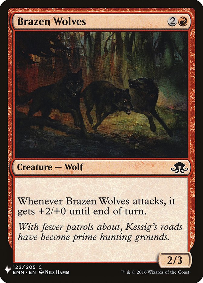 Brazen Wolves [Mystery Booster] | Empire Gaming NC