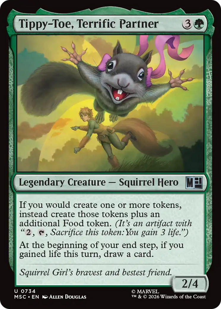 Tippy-Toe, Terrific Partner [Marvel Super Heroes Commander] | Empire Gaming NC