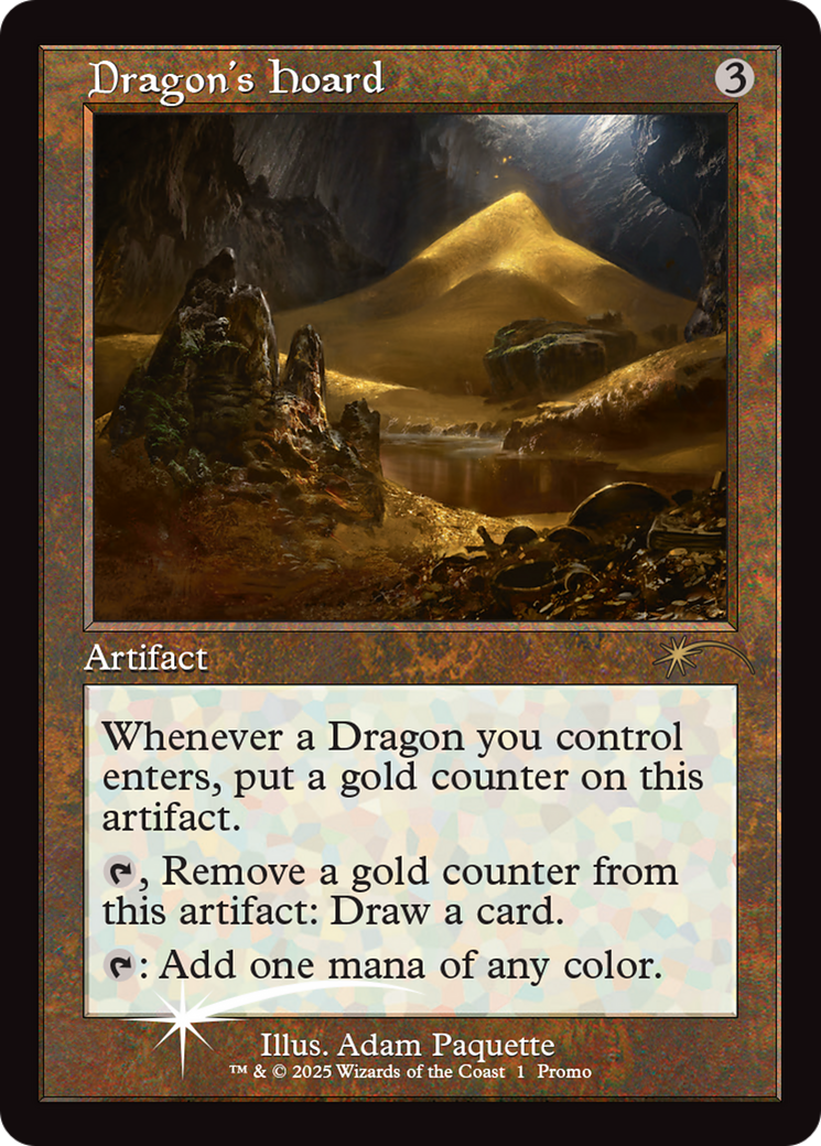 Dragon's Hoard (Retro Frame) [Wizards Play Network 2025] | Empire Gaming NC