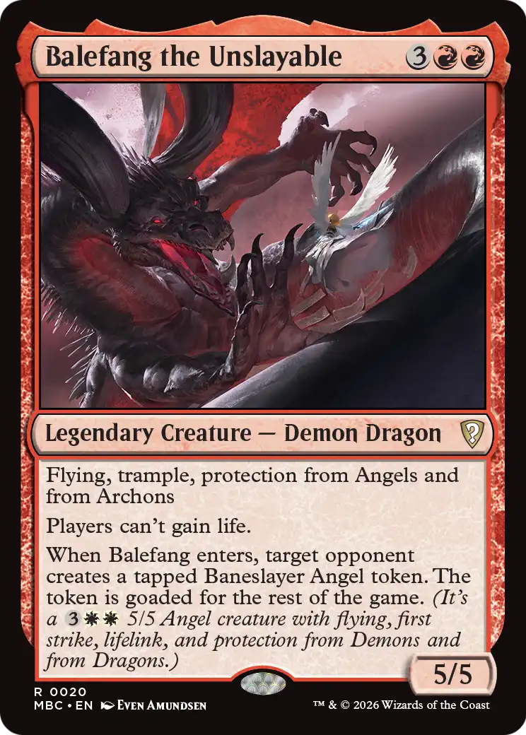 Balefang the Unslayable [Mystery Booster: Commander Edition] | Empire Gaming NC