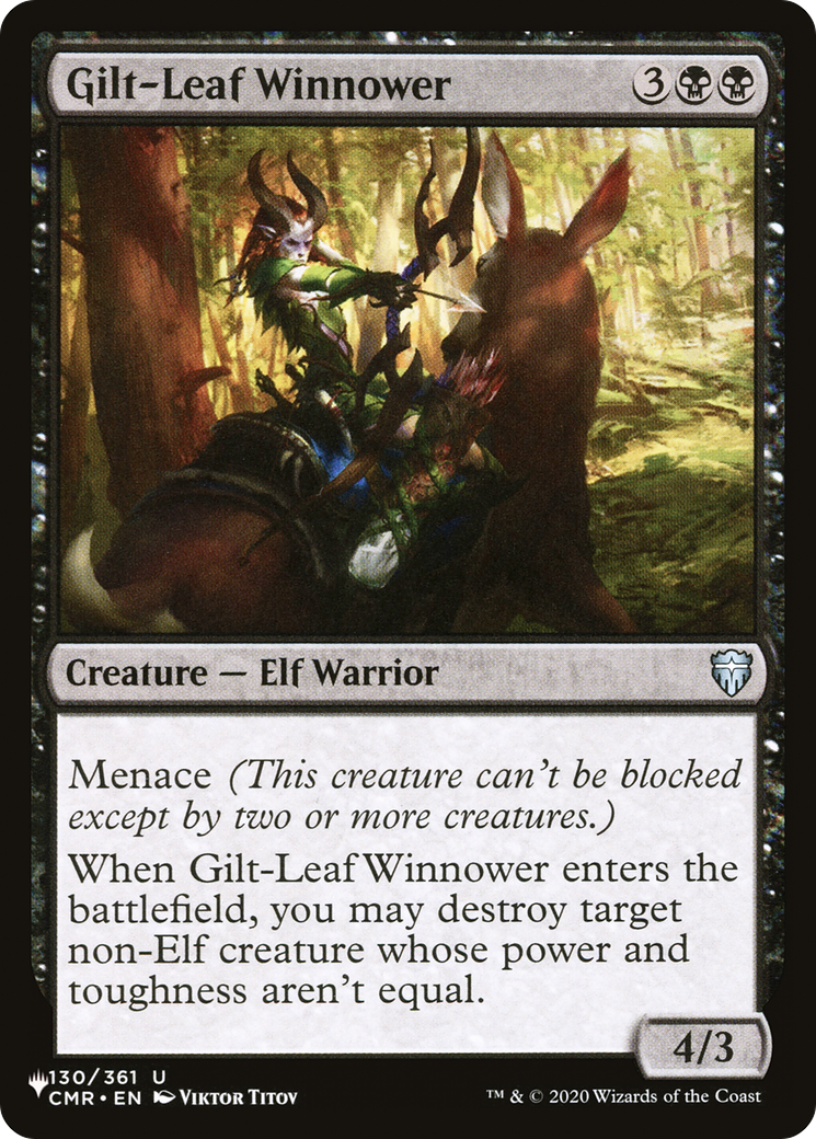 Gilt-Leaf Winnower [The List] | Empire Gaming NC