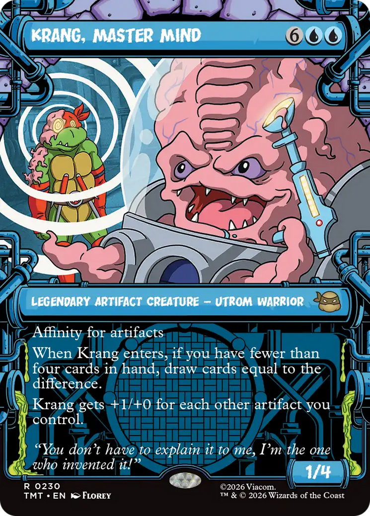 Krang, Master Mind (Showcase) [Teenage Mutant Ninja Turtles] | Empire Gaming NC