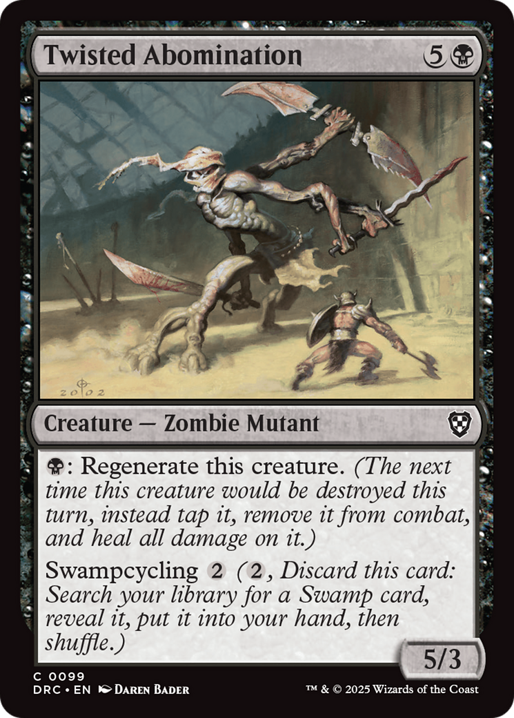 Twisted Abomination [Aetherdrift Commander] | Empire Gaming NC