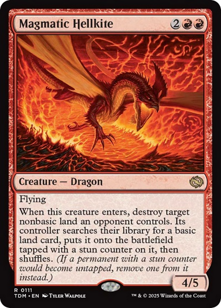 Magmatic Hellkite [Tarkir: Dragonstorm] | Empire Gaming NC