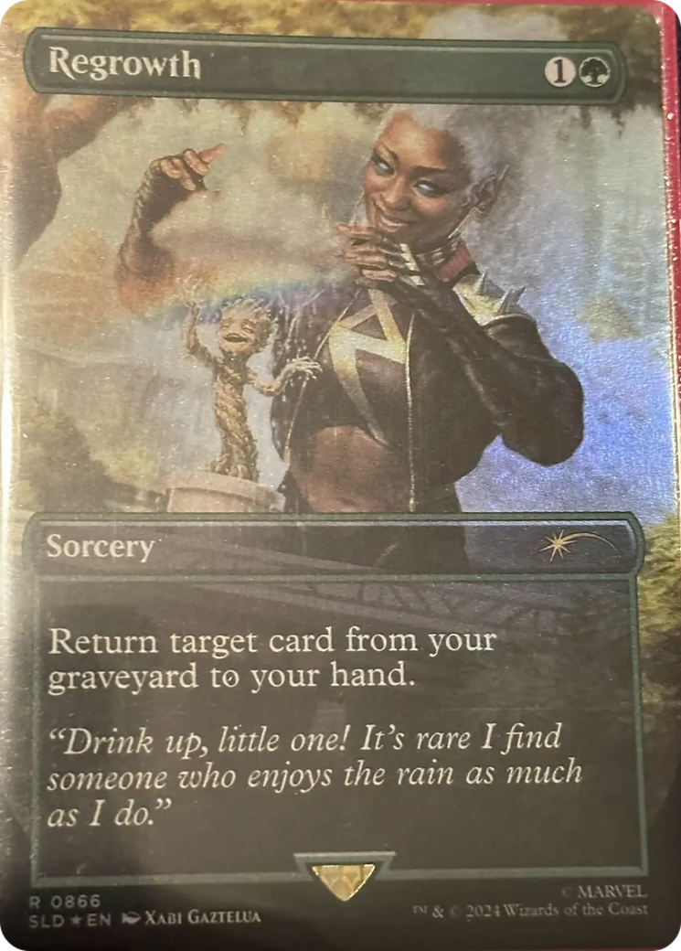 Regrowth (Rainbow Foil) [Secret Lair Drop Series] | Empire Gaming NC
