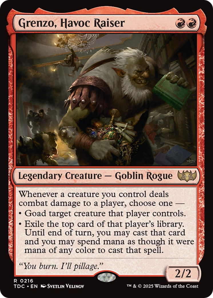 Grenzo, Havoc Raiser [Tarkir: Dragonstorm Commander] | Empire Gaming NC