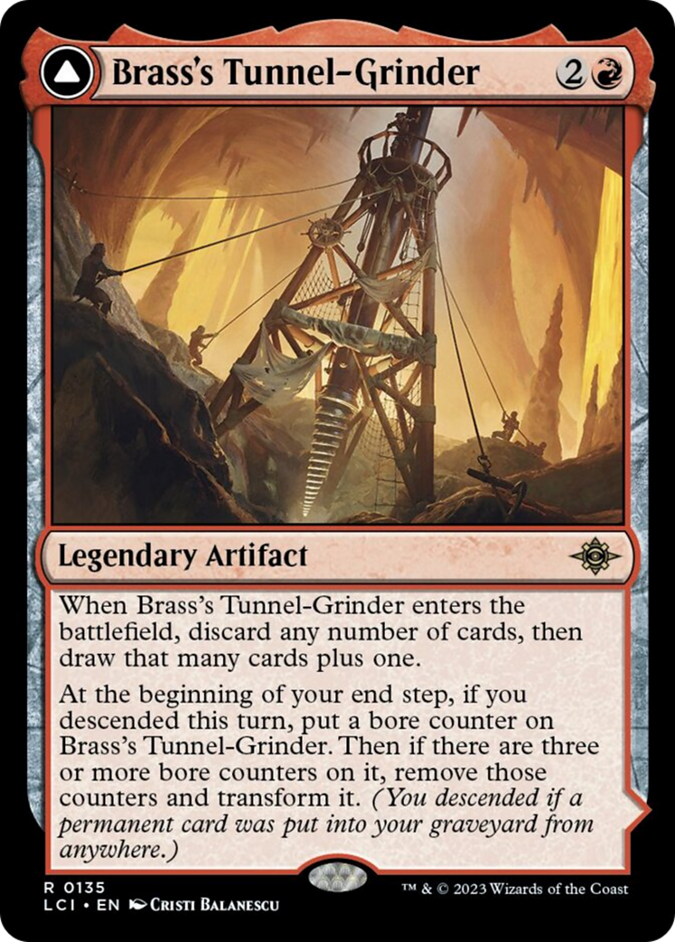 Brass's Tunnel-Grinder // Tecutlan, The Searing Rift [The Lost Caverns of Ixalan] | Empire Gaming NC