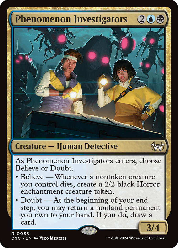 Phenomenon Investigators [Duskmourn: House of Horror Commander] | Empire Gaming NC