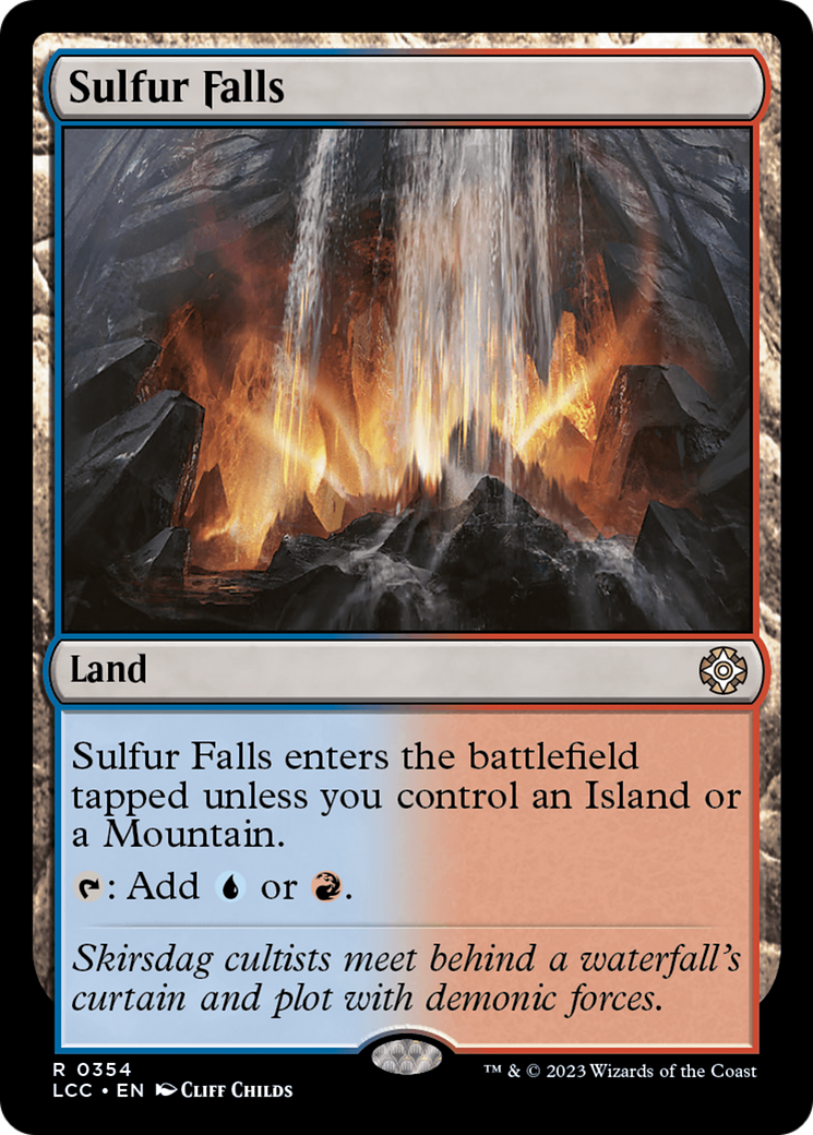 Sulfur Falls [The Lost Caverns of Ixalan Commander] | Empire Gaming NC
