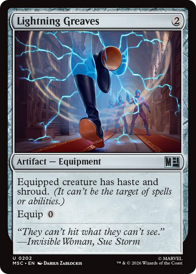 Lightning Greaves [Marvel Super Heroes Commander] | Empire Gaming NC