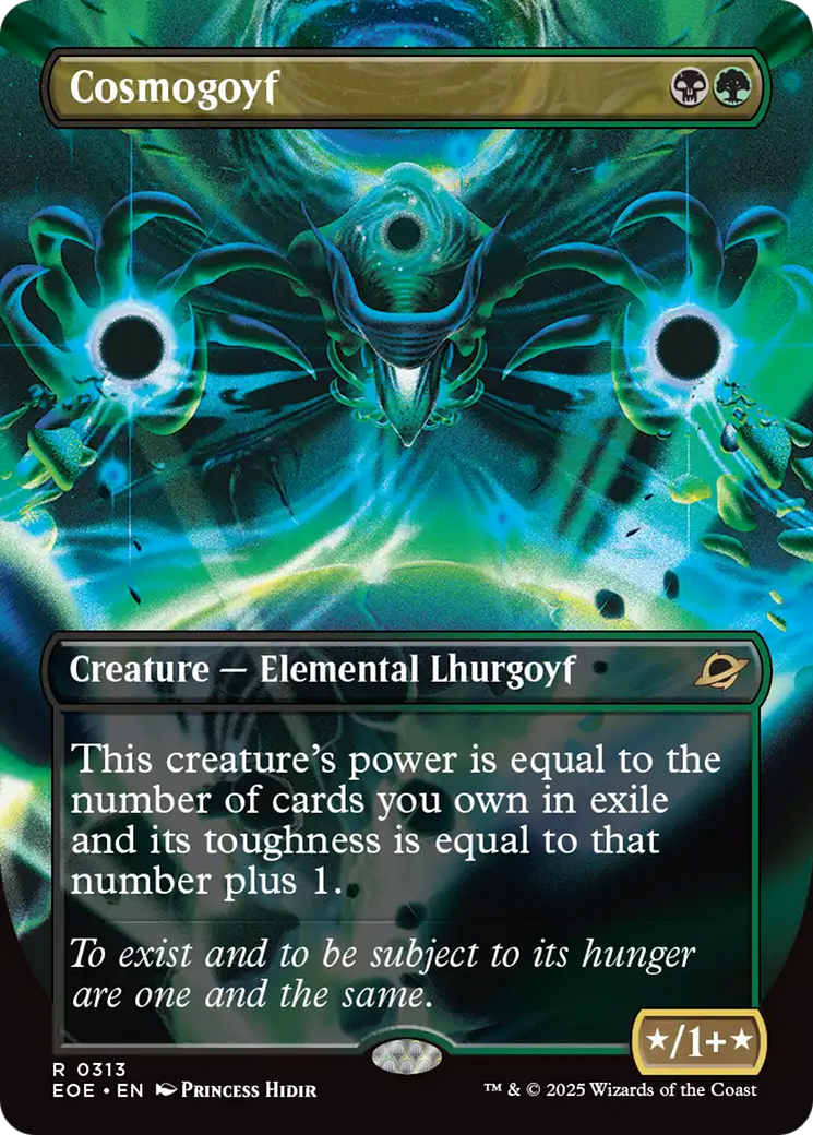 Cosmogoyf (Borderless) [Edge of Eternities] | Empire Gaming NC