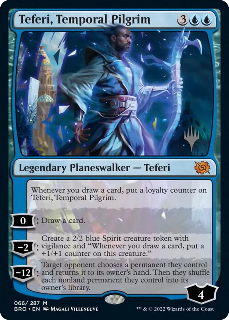 Teferi, Temporal Pilgrim (Promo Pack) [The Brothers' War Promos] | Empire Gaming NC