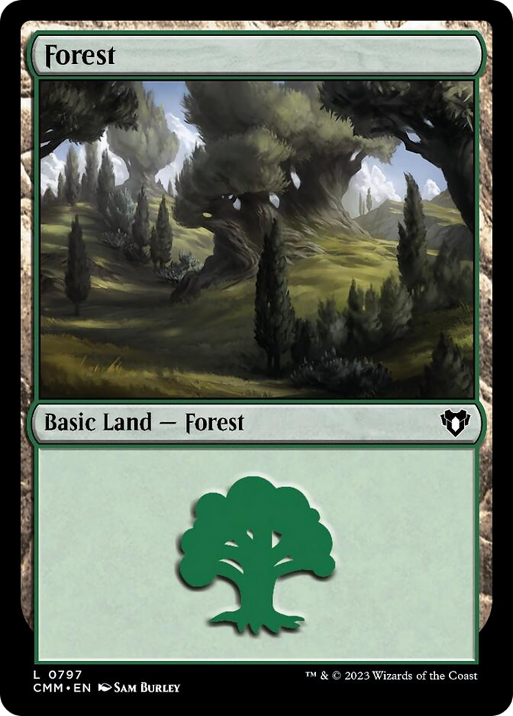 Forest (797) [Commander Masters] | Empire Gaming NC