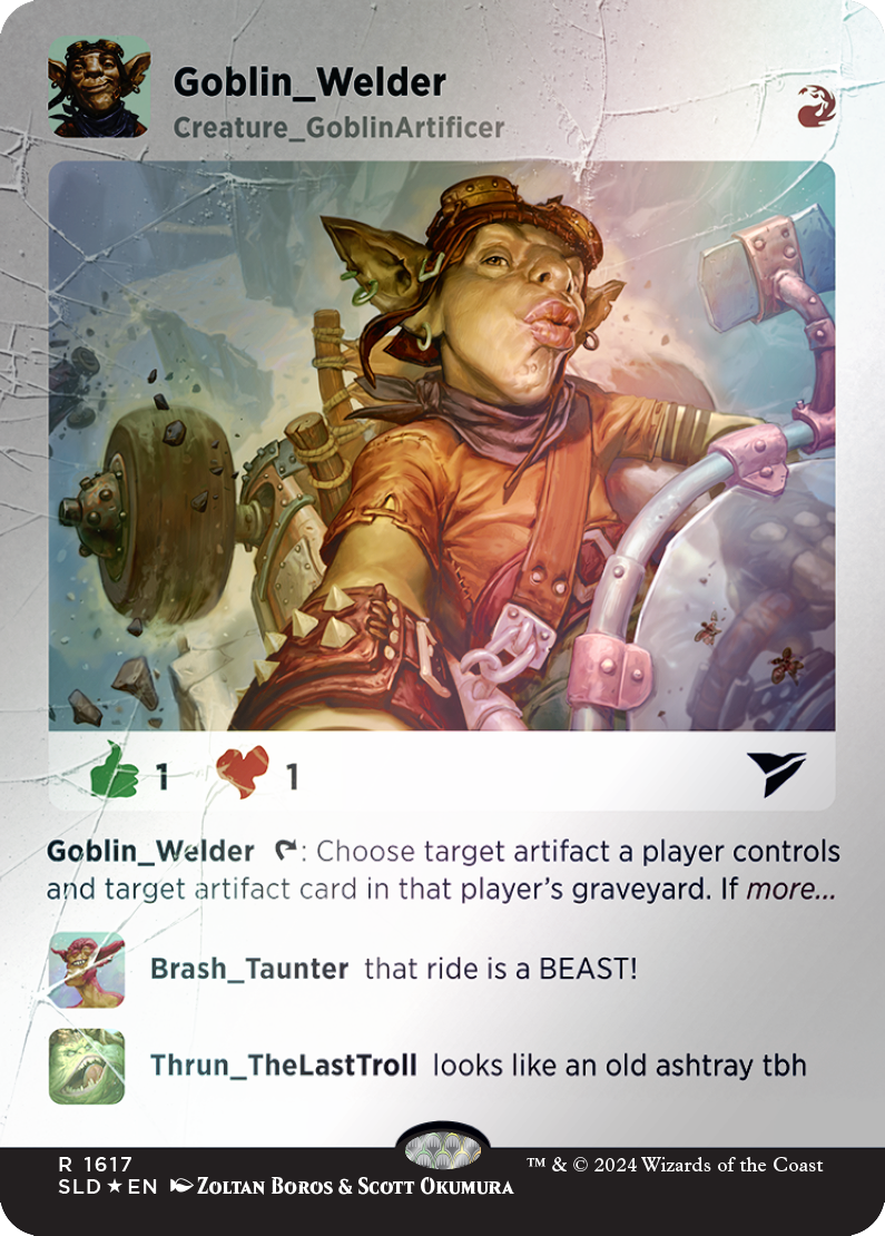 Goblin Welder (Rainbow Foil) [Secret Lair Drop Series] | Empire Gaming NC