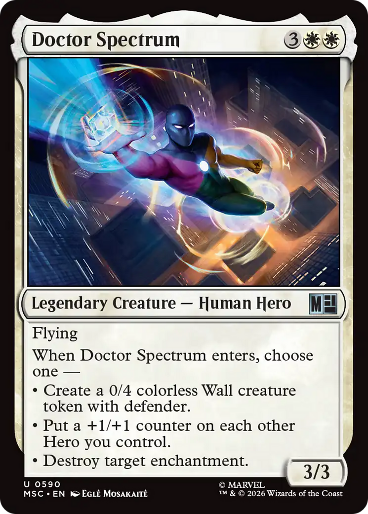 Doctor Spectrum [Marvel Super Heroes Commander] | Empire Gaming NC