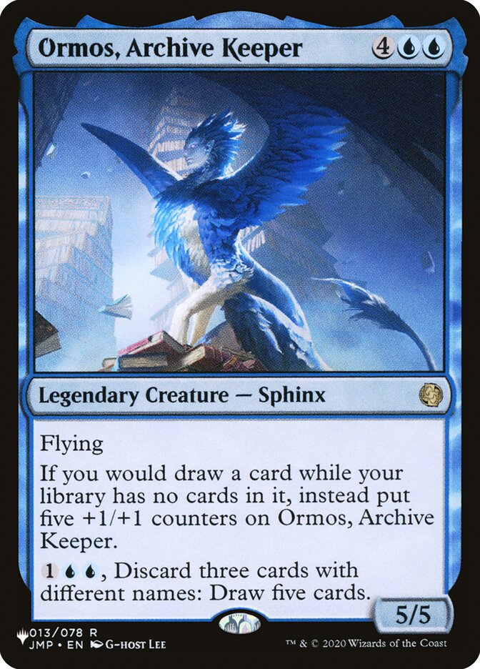 Ormos, Archive Keeper [The List] | Empire Gaming NC