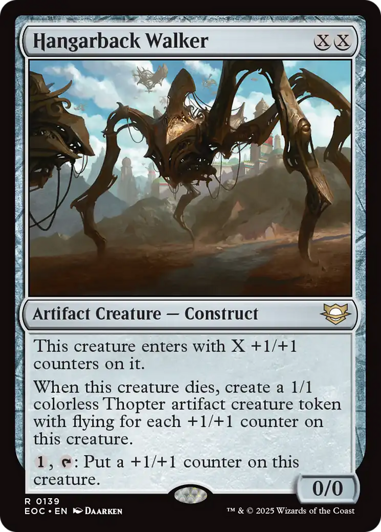 Hangarback Walker [Edge of Eternities Commander] | Empire Gaming NC