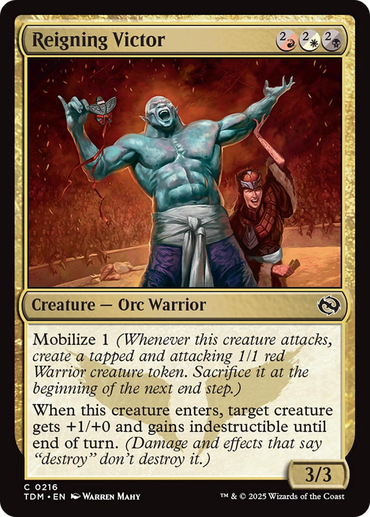 Reigning Victor [Tarkir: Dragonstorm] | Empire Gaming NC