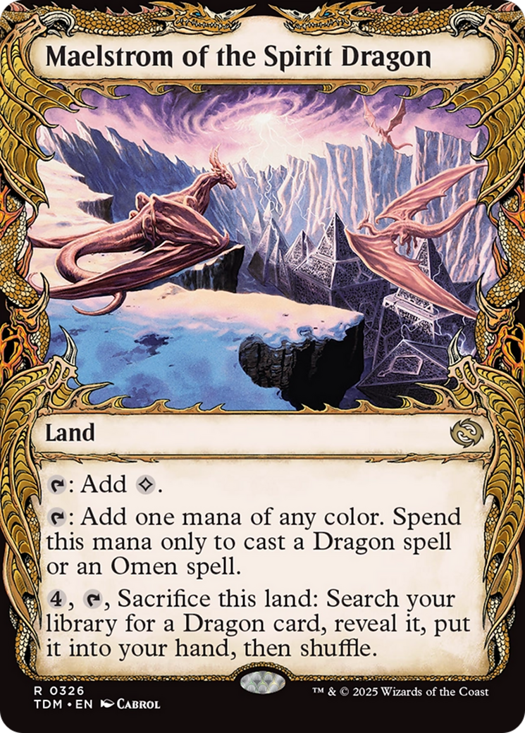 Maelstrom of the Spirit Dragon (Showcase) [Tarkir: Dragonstorm] | Empire Gaming NC