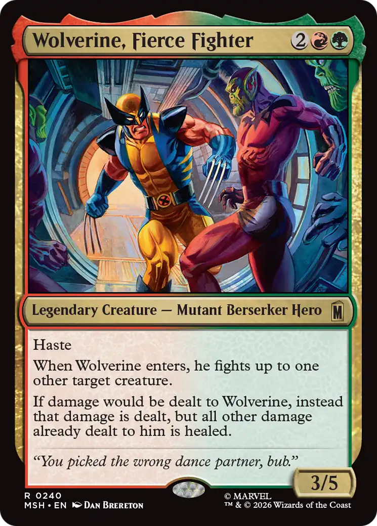Wolverine, Fierce Fighter [Marvel Super Heroes] | Empire Gaming NC