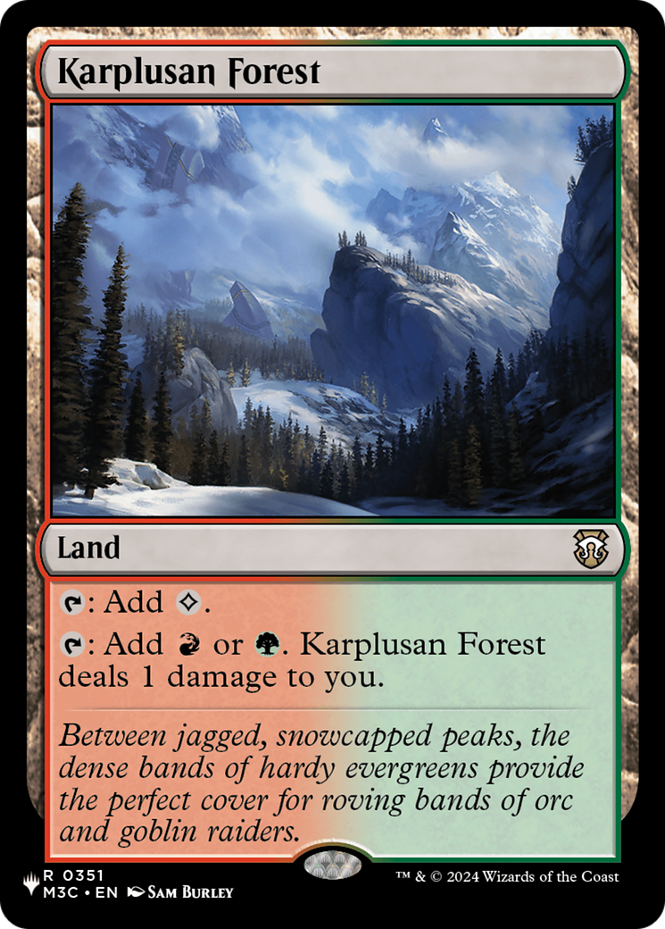 Karplusan Forest (M3C) [The List] | Empire Gaming NC