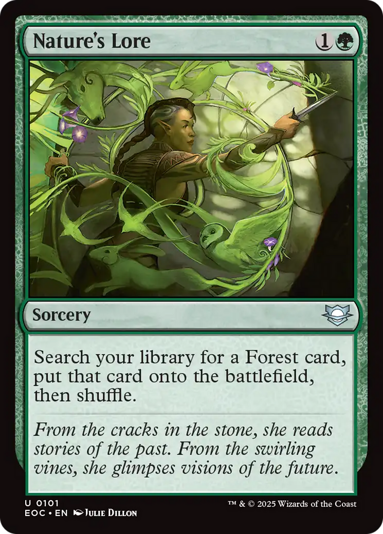 Nature's Lore [Edge of Eternities Commander] | Empire Gaming NC