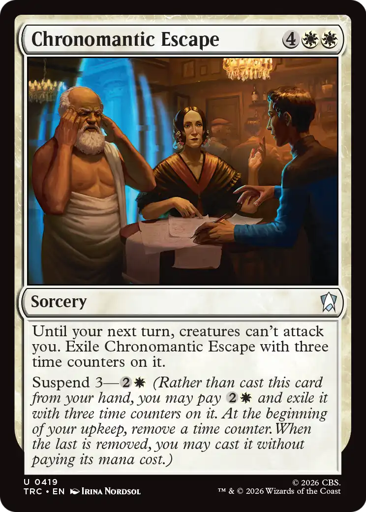 Chronomantic Escape (Surge Foil) [Star Trek Commander] | Empire Gaming NC