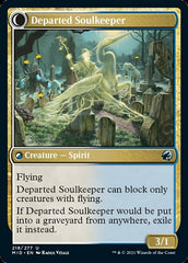 Devoted Grafkeeper // Departed Soulkeeper [Innistrad: Midnight Hunt] | Empire Gaming NC