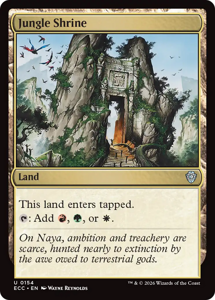 Jungle Shrine [Lorwyn Eclipsed Commander] | Empire Gaming NC