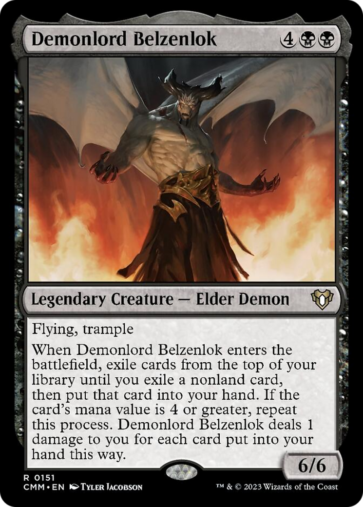 Demonlord Belzenlok [Commander Masters] | Empire Gaming NC