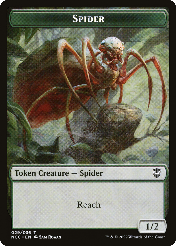 Treasure // Spider Double-Sided Token [The List] | Empire Gaming NC