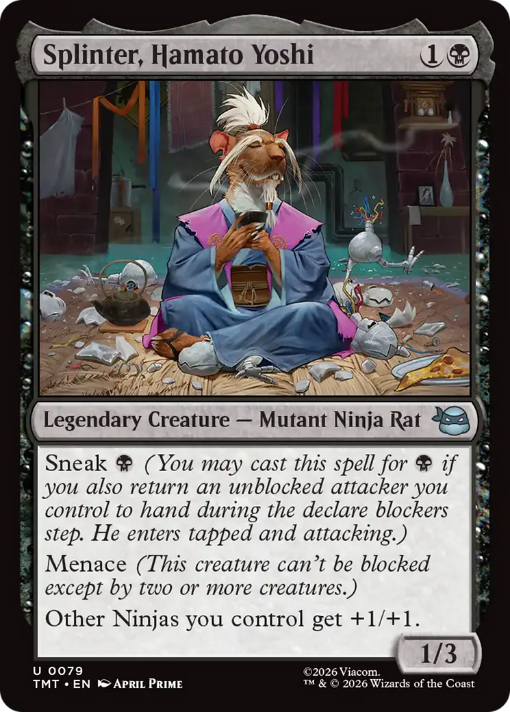 Splinter, Hamato Yoshi [Teenage Mutant Ninja Turtles] | Empire Gaming NC