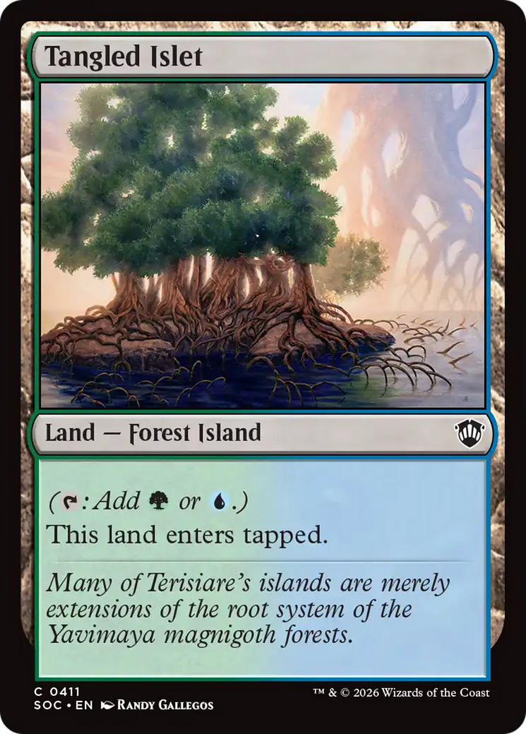 Tangled Islet [Secrets of Strixhaven Commander] | Empire Gaming NC