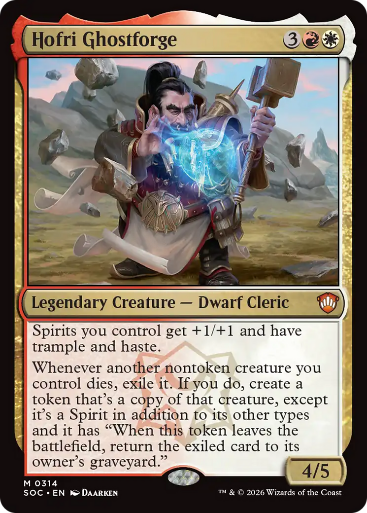 Hofri Ghostforge [Secrets of Strixhaven Commander] | Empire Gaming NC