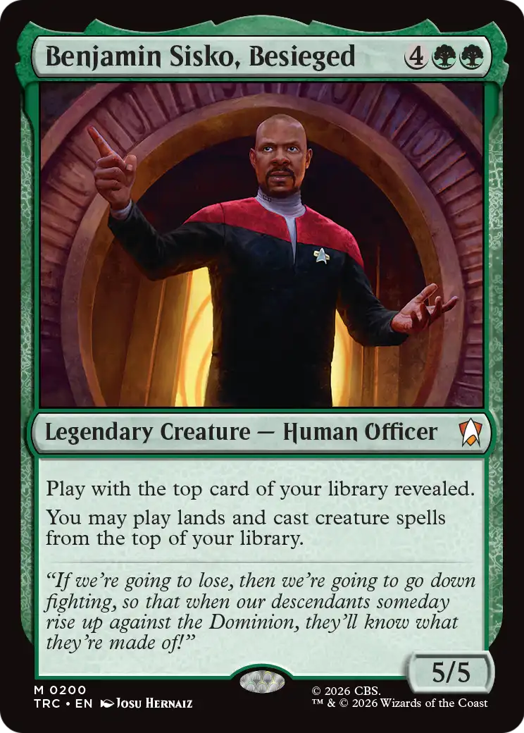 Benjamin Sisko, Besieged [Star Trek Commander] | Empire Gaming NC
