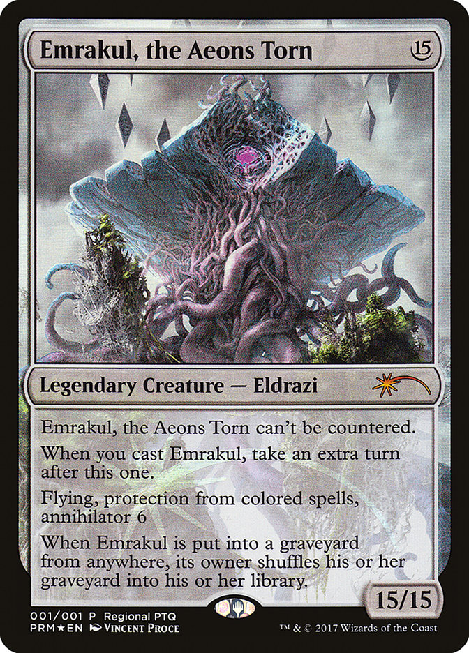 Emrakul, the Aeons Torn (Regional PTQ) [Pro Tour Promos] | Empire Gaming NC