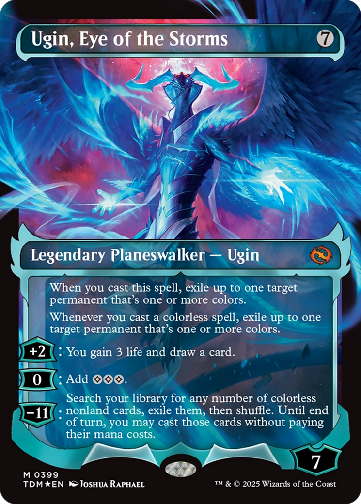 Ugin, Eye of the Storms (Showcase) [Tarkir: Dragonstorm] | Empire Gaming NC