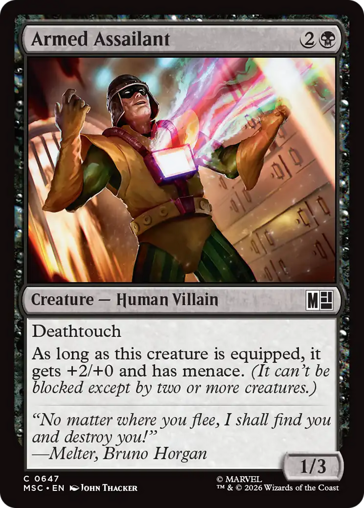 Armed Assailant [Marvel Super Heroes Commander] | Empire Gaming NC