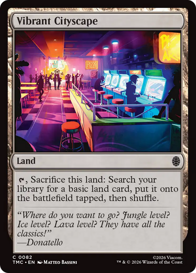 Vibrant Cityscape [Teenage Mutant Ninja Turtles Commander] | Empire Gaming NC