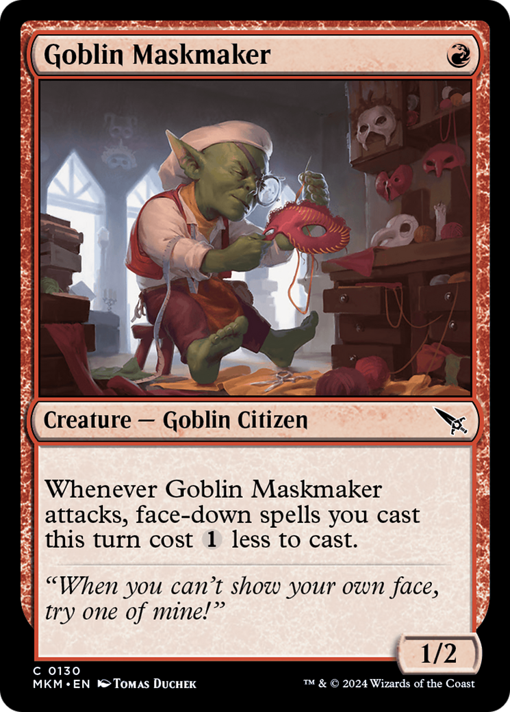 Goblin Maskmaker [Murders at Karlov Manor] | Empire Gaming NC