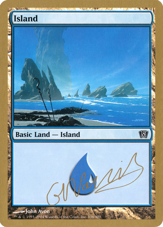 Island (gn336) (Gabriel Nassif) [World Championship Decks 2004] | Empire Gaming NC