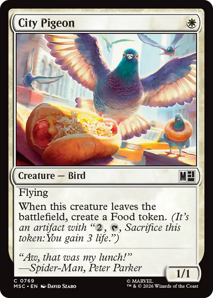 City Pigeon [Marvel Super Heroes Commander] | Empire Gaming NC