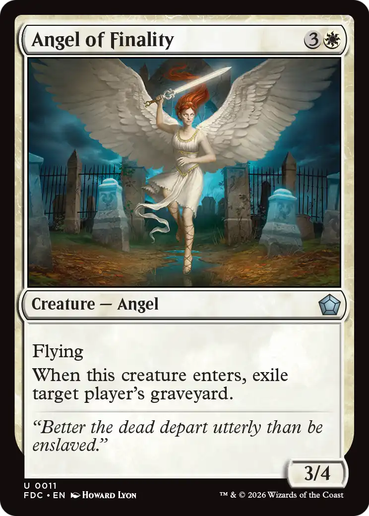 Angel of Finality [Foundations Commander] | Empire Gaming NC