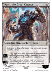 Karn, the Great Creator (White Border) [Mystery Booster 2] | Empire Gaming NC