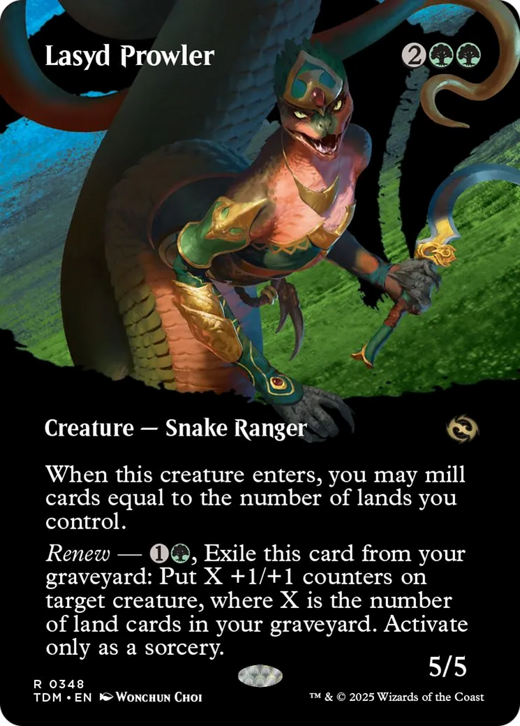 Lasyd Prowler (Borderless) [Tarkir: Dragonstorm] | Empire Gaming NC