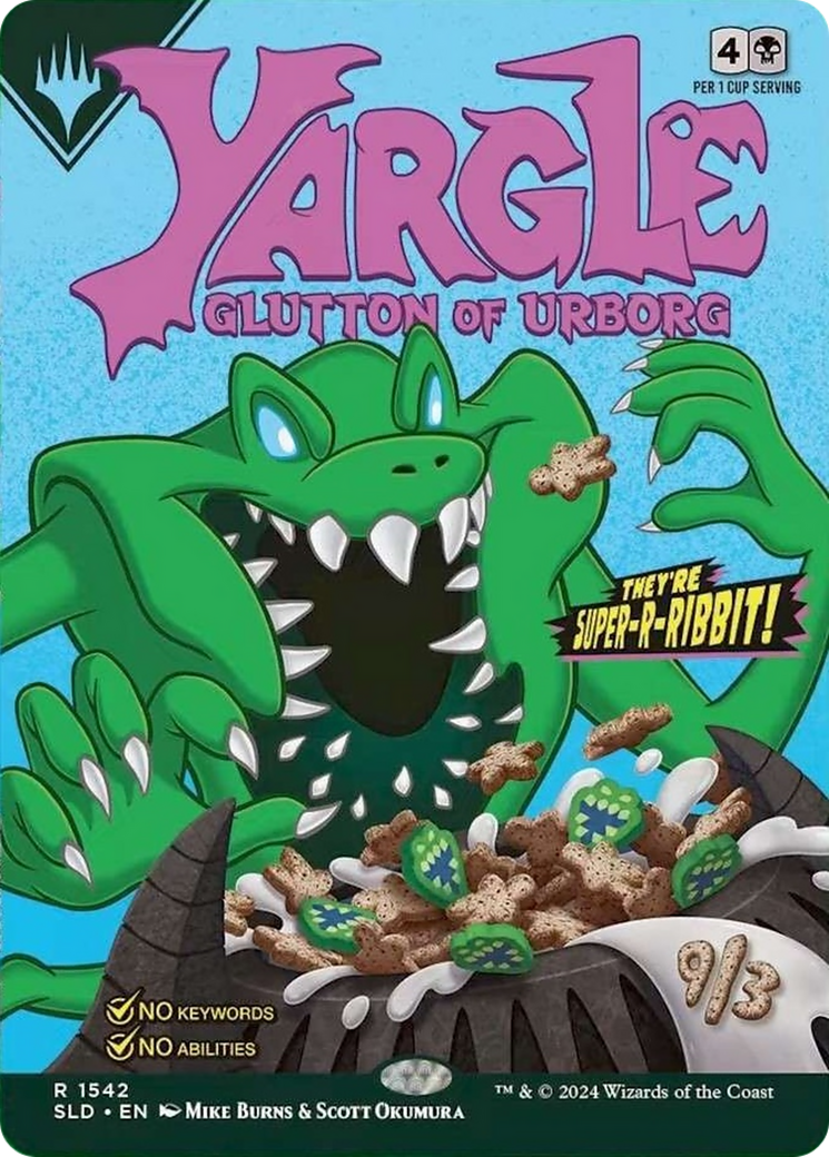 Yargle, Glutton of Urborg (Rainbow Foil) [Secret Lair Drop Series] | Empire Gaming NC