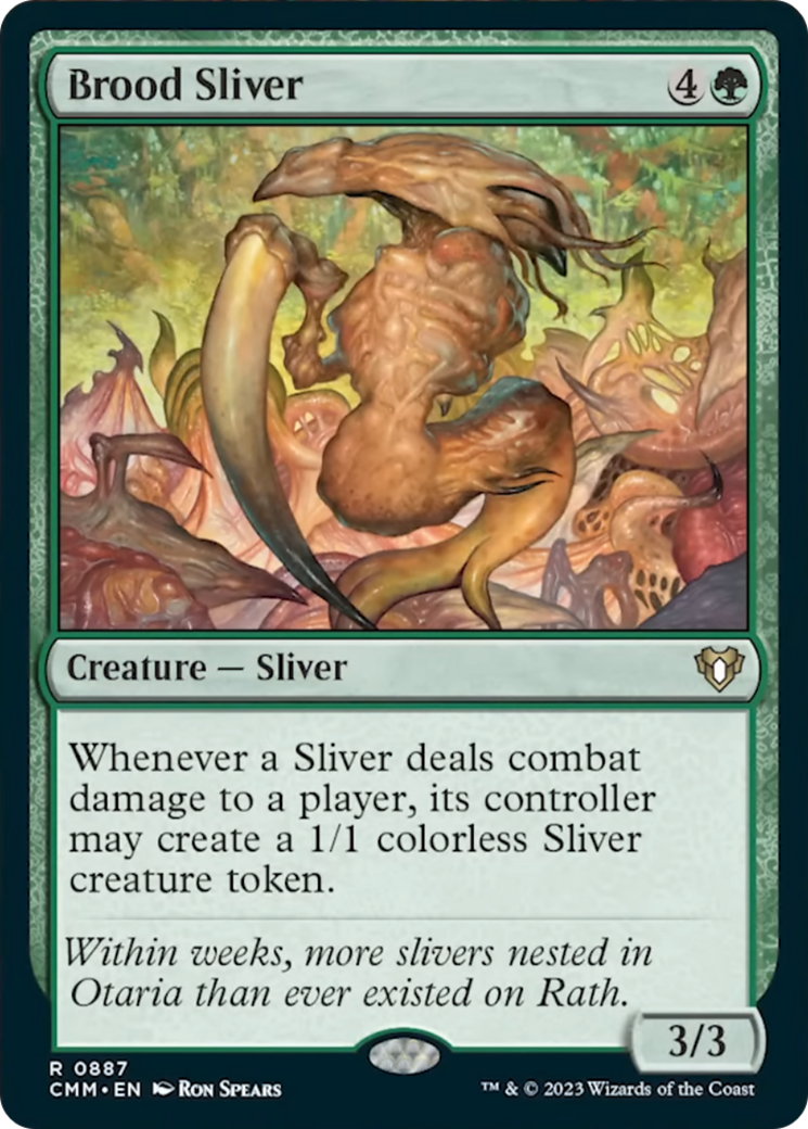 Brood Sliver [Commander Masters] | Empire Gaming NC