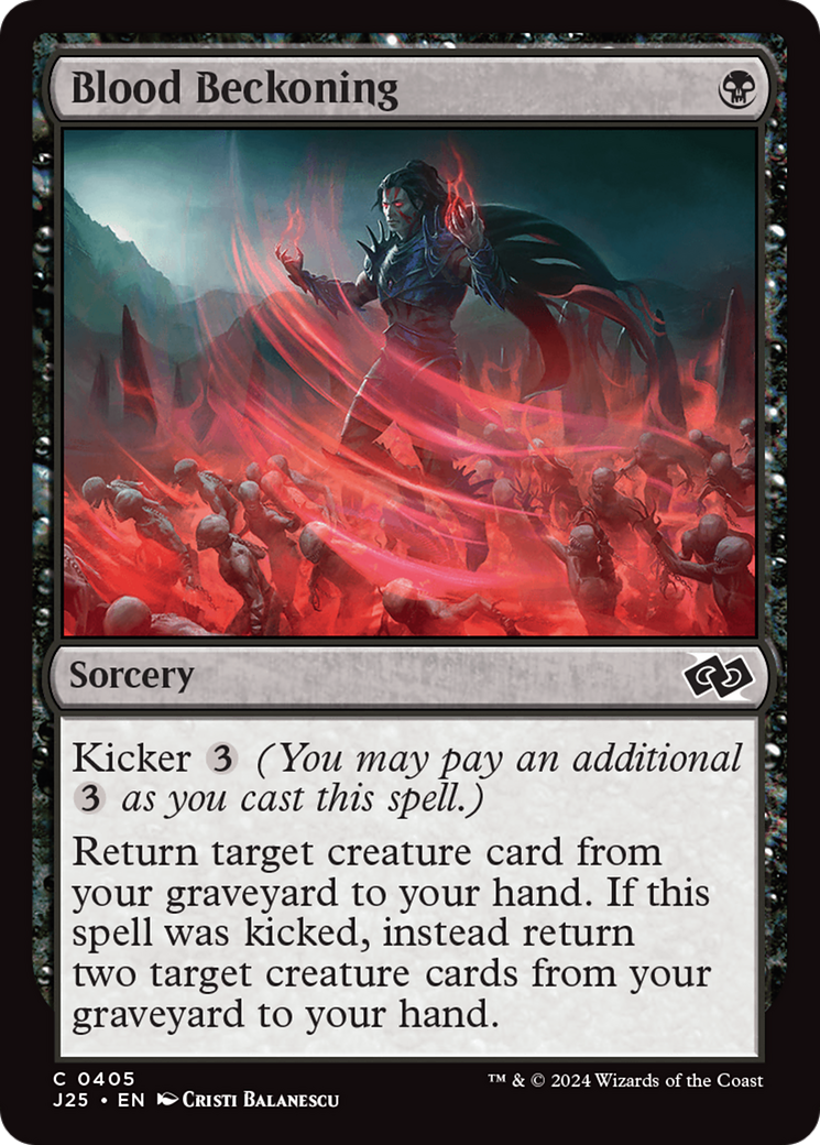 Blood Beckoning [Foundations Jumpstart] | Empire Gaming NC