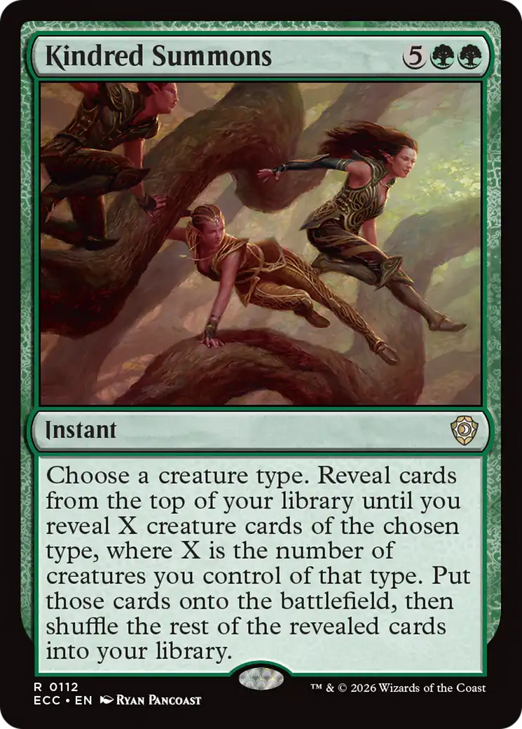 Kindred Summons [Lorwyn Eclipsed Commander] | Empire Gaming NC