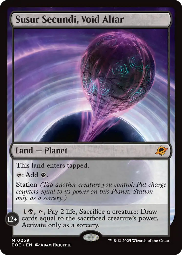 Susur Secundi, Void Altar [Edge of Eternities] | Empire Gaming NC